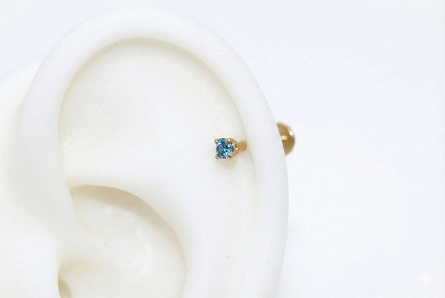 Zirconia Azul Perforación