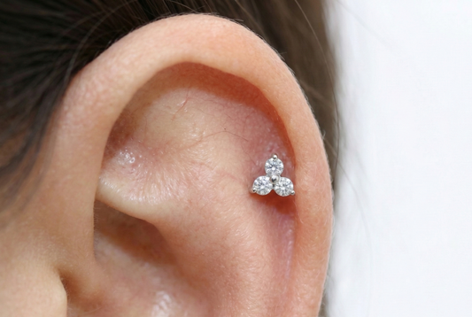 Tresillo zirconias Perforación