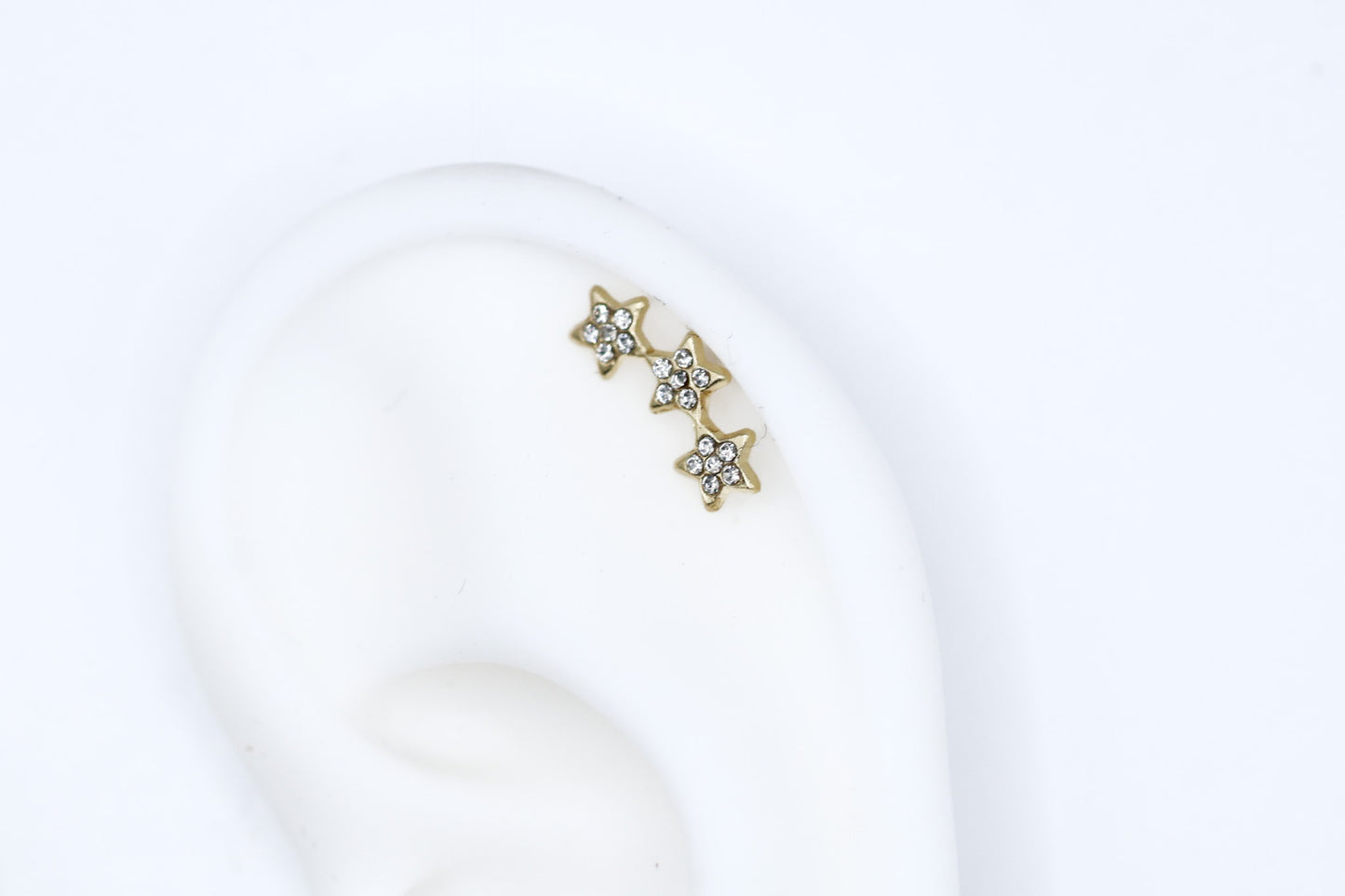 Lambada estrella y zirconias